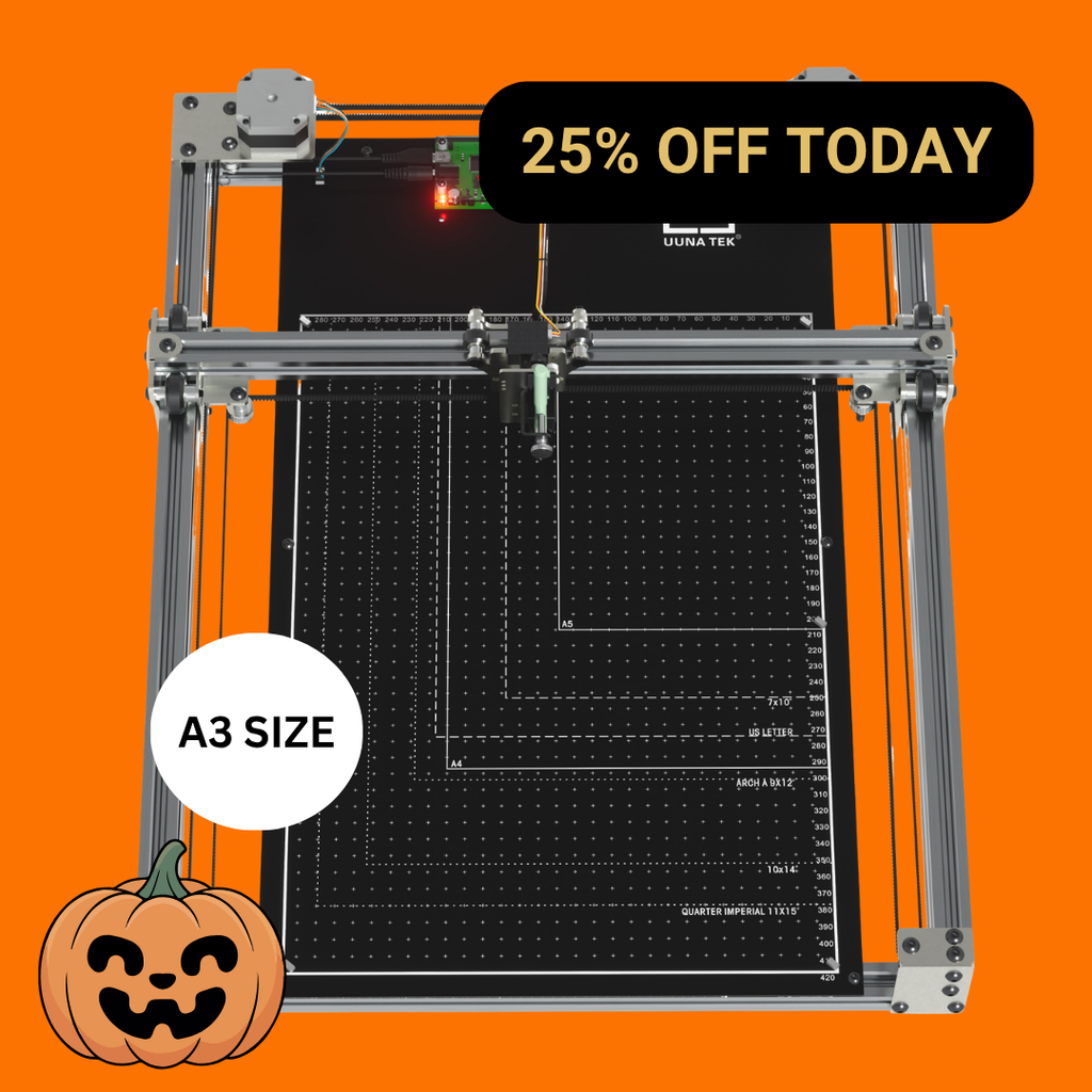 Plotter de Pluma iDraw H SE A3 Preensamblado para Arte Generativo, Codificación Creativa y Dibujo de Precisión