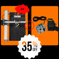 iDraw 2.0 A4 Plotter de Bolígrafo + Cabezal Láser de 2.5W Paquete