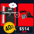 iDraw 2.0 A4+2.5W Laser Head Bundle
