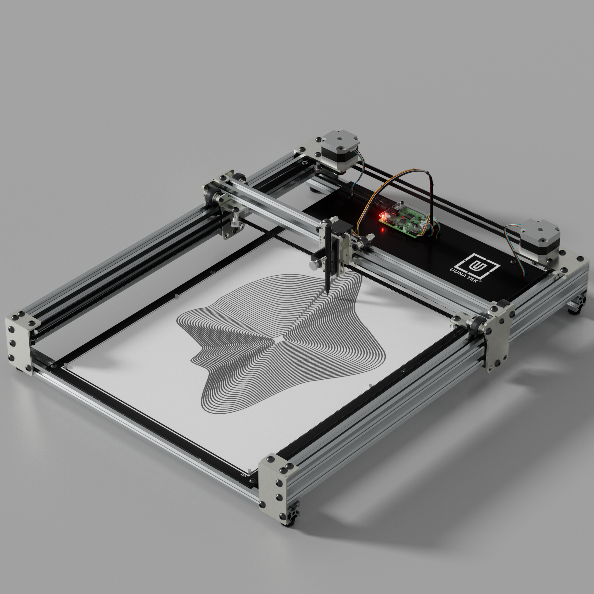 Plotter de Pluma iDraw H SE A3/A2 Preensamblado Robot de Dibujo para Arte Generativo y Trabajo Creativo de Alta Precisión