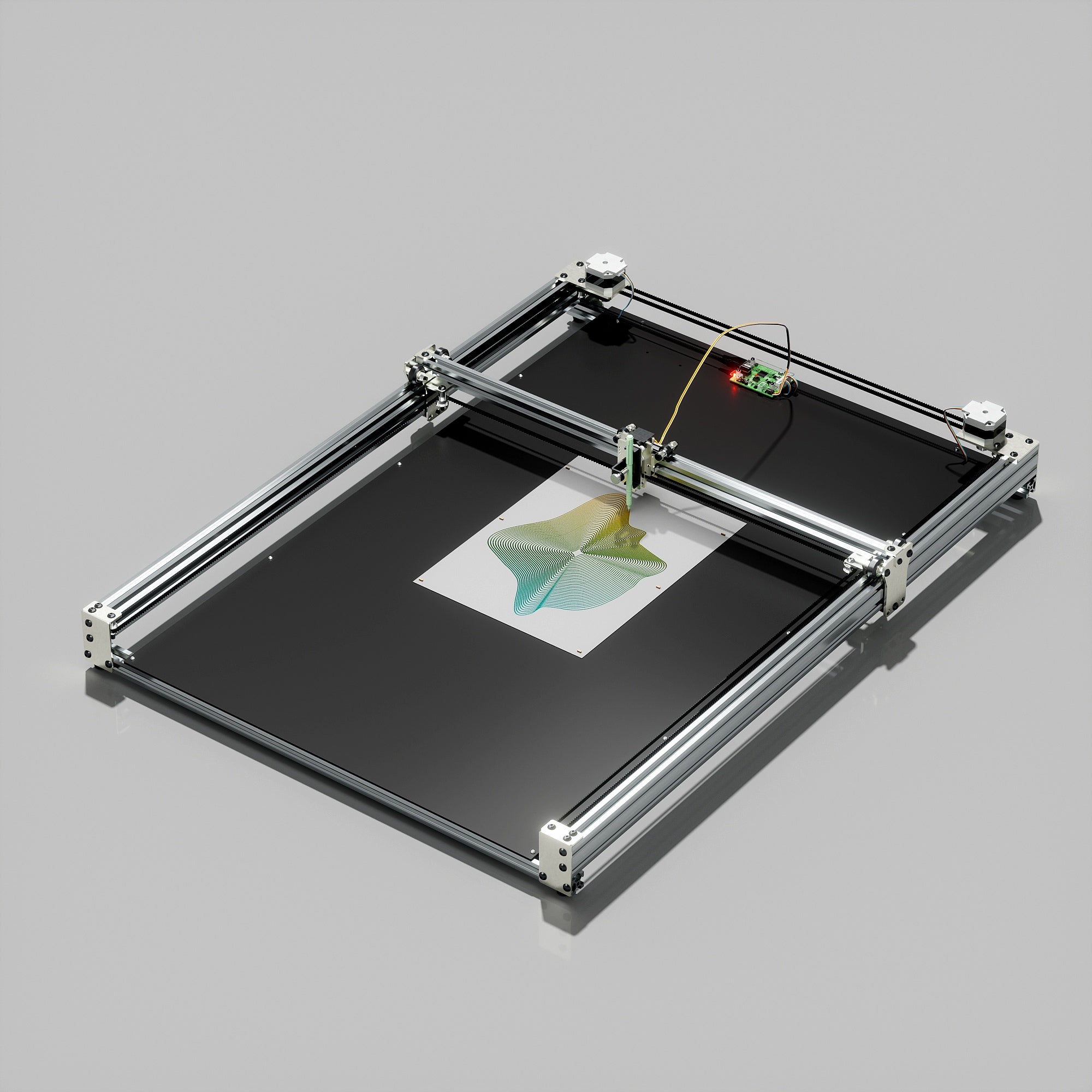 Plotter de Pluma iDraw H SE A3/A2 Preensamblado Robot de Dibujo para Arte Generativo y Trabajo Creativo de Alta Precisión