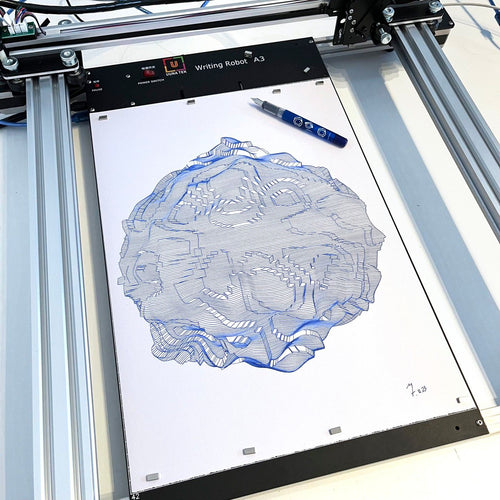 Plotter de Pluma de Gran Formato iDraw Serie H A3/A2/A1/A0 | Robot de Dibujo de Alta Velocidad