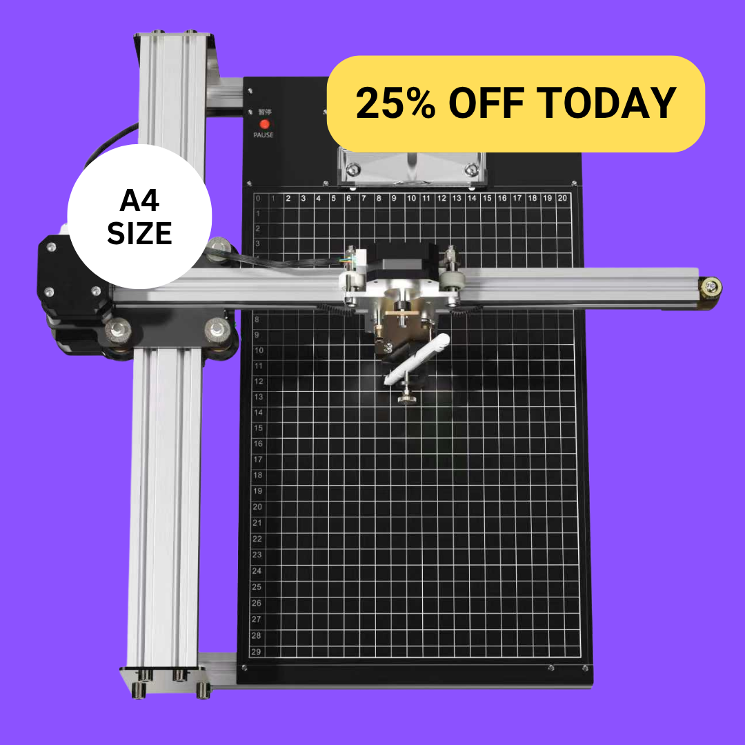 Plotter de Pluma iDraw 2.0 A4 Robot de Dibujo | Máquina de Escritura y Dibujo para Principiantes