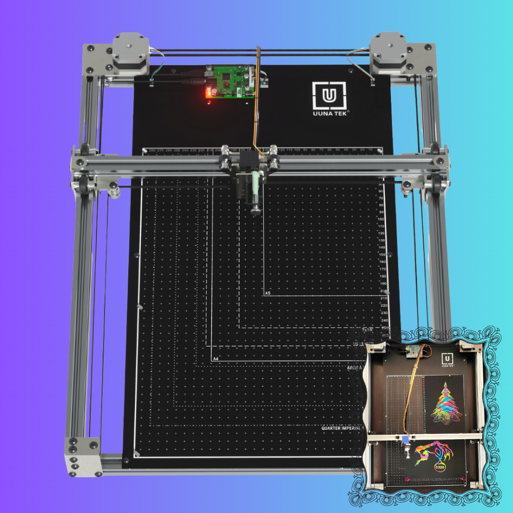 Plotter de Pluma iDraw H SE A3/A2 Preensamblado Robot de Dibujo para Arte Generativo y Trabajo Creativo de Alta Precisión