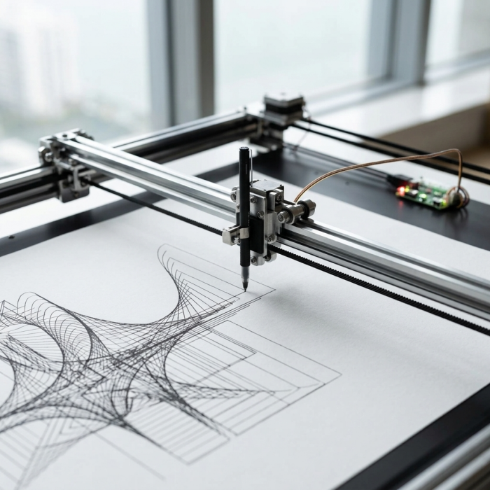 Plotter de Pluma de Gran Formato iDraw Serie H A3/A2/A1/A0 | Robot de Dibujo de Alta Velocidad