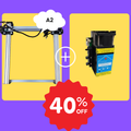 iDraw H A2 Plotter de Bolígrafo + Cabezal Láser de 10W Paquete