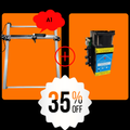 iDraw H A1 Plotter de Bolígrafo + Cabezal Láser de 15W Paquete