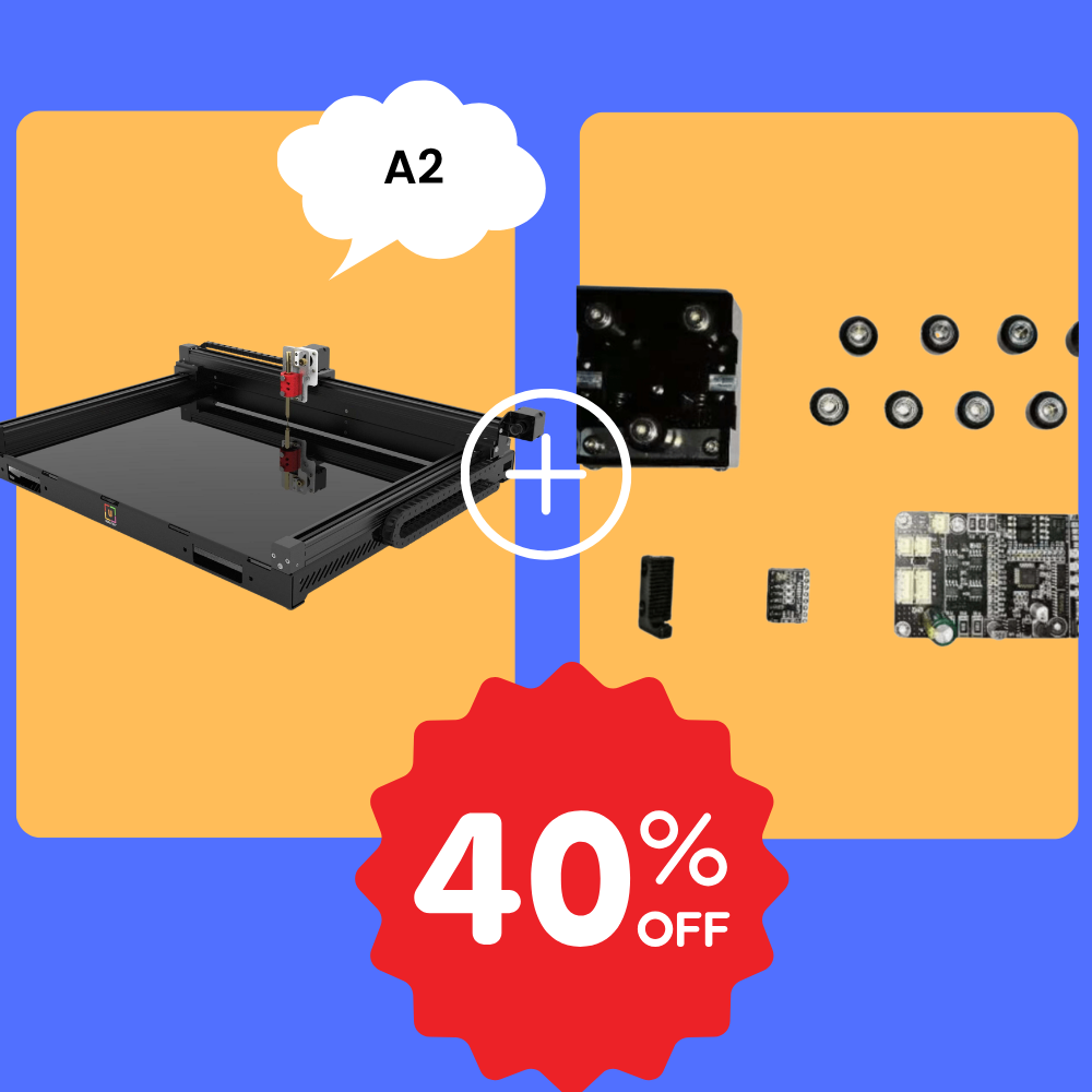 UUNA TEK 3.0 A2 Plotter de Bolígrafo + Kit de Accesorios Paquete
