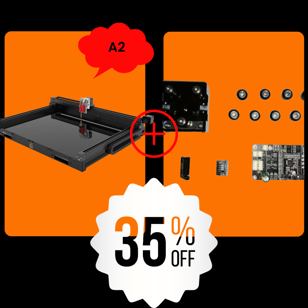 UUNA TEK 3.0 A2 Plotter de Bolígrafo + Kit de Accesorios Paquete
