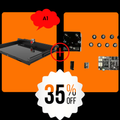 UUNA TEK 3.0 A1 Plotter de Bolígrafo + Kit de Accesorios Paquete