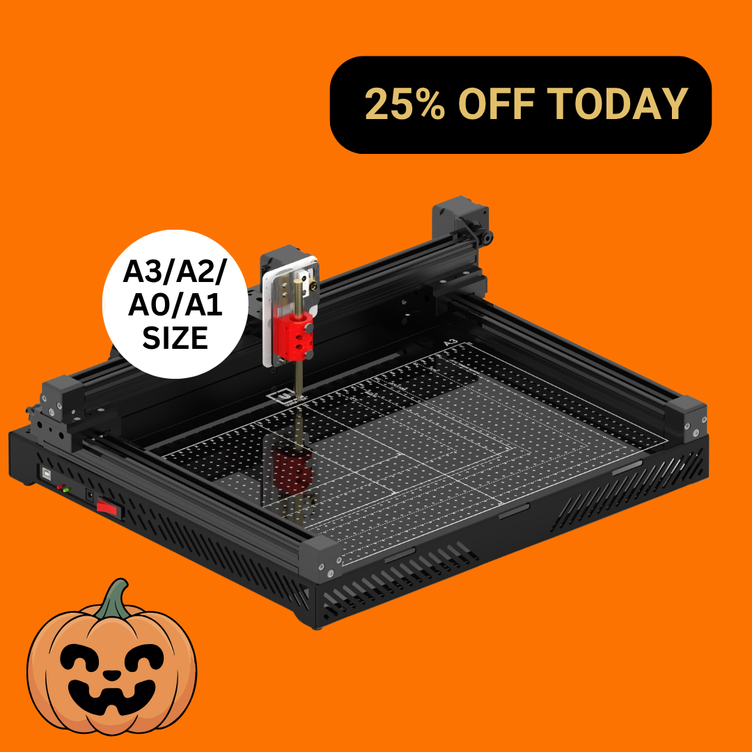 UUNA TEK 3.0 A3–A0 Plotter de Pluma CAD de Alta Precisión para Dibujo de Arquitectura e Ingeniería