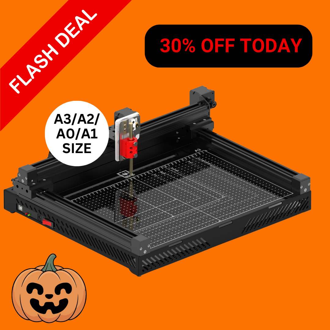 UUNA TEK 3.0 A3–A0 Plotter de Pluma CAD de Alta Precisión para Dibujo de Arquitectura e Ingeniería