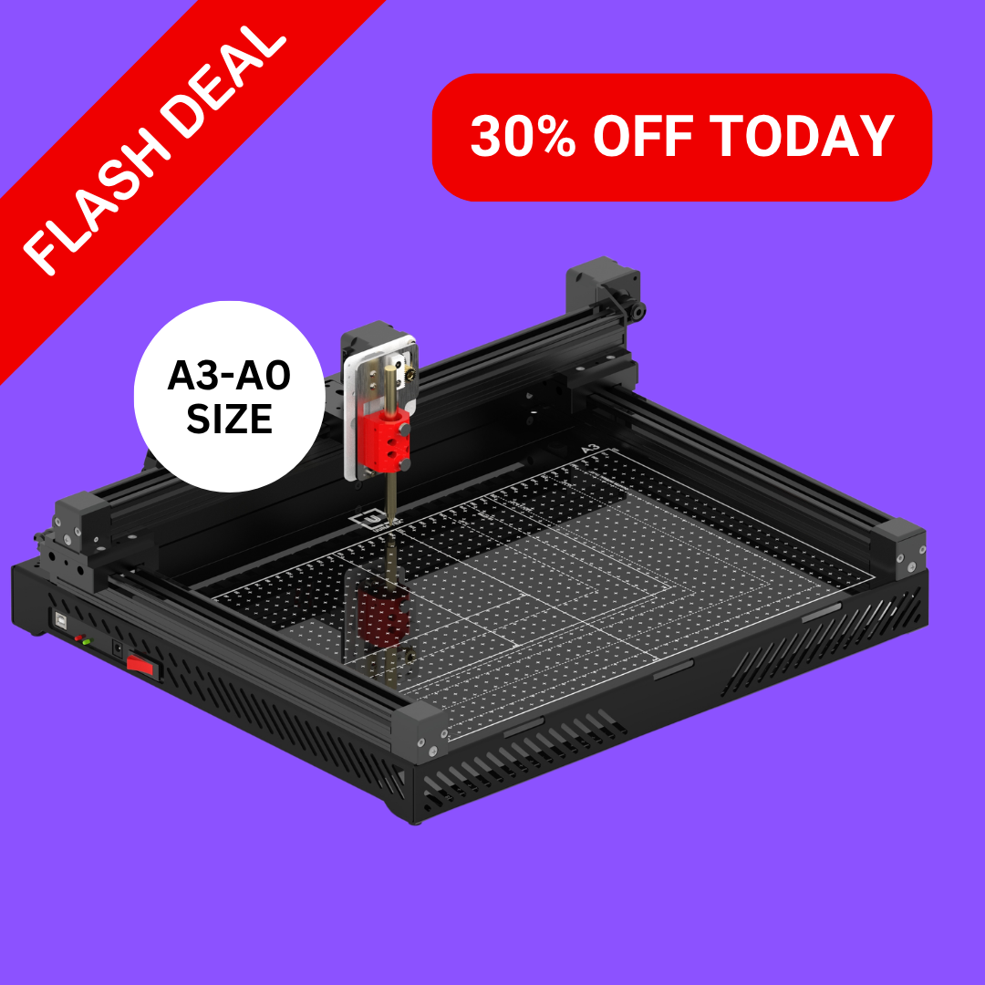 UUNA TEK 3.0 A3–A0 Plotter de Pluma CAD de Alta Precisión para Dibujo de Arquitectura e Ingeniería