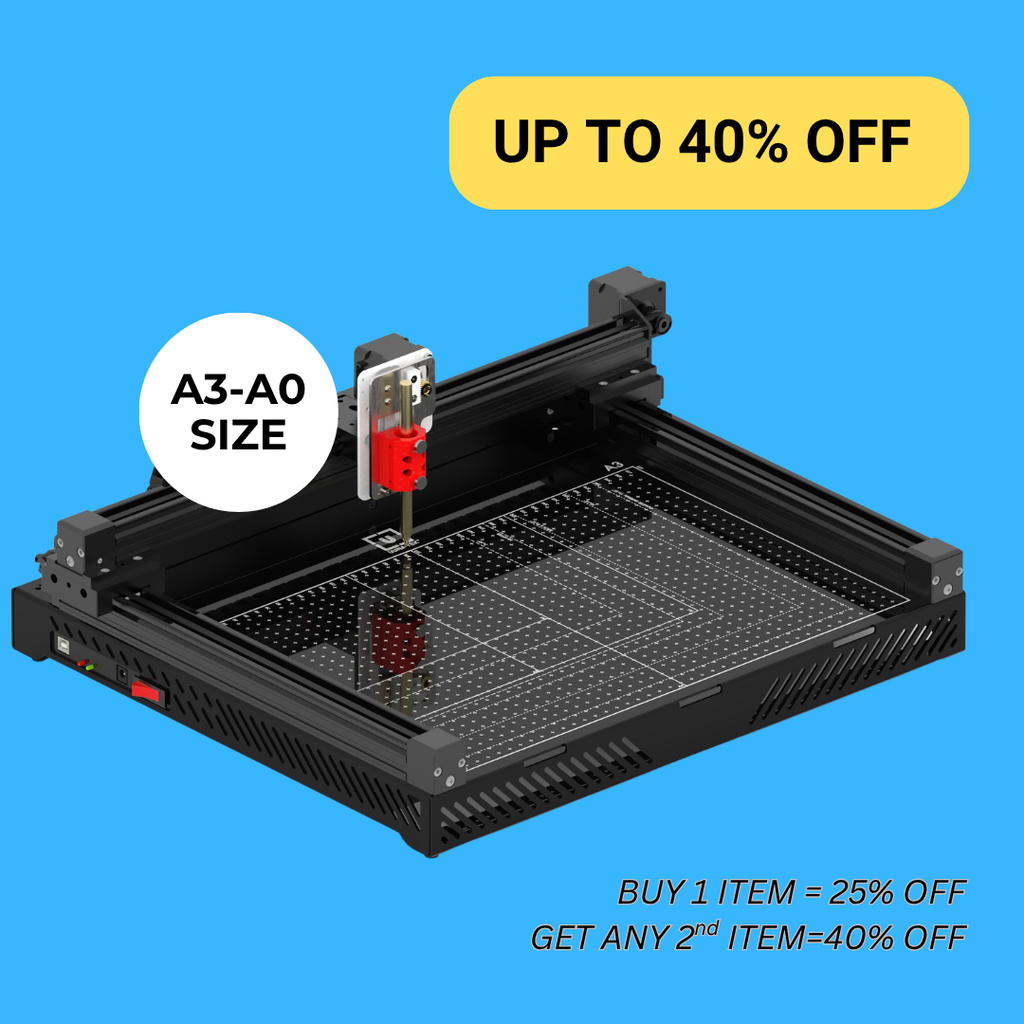 UUNA TEK 3.0 A3–A0 Plotter de Pluma CAD de Alta Precisión para Dibujo de Arquitectura e Ingeniería