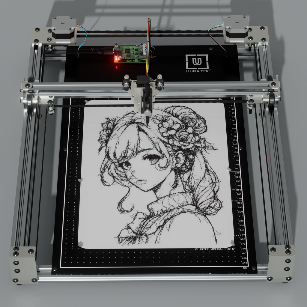 Plotter de Pluma iDraw H SE A3/A2 Preensamblado Robot de Dibujo para Arte Generativo y Trabajo Creativo de Alta Precisión